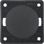 Berker Rocker Push-button Anthracite with Screw Terminals 936712505