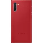 Samsung Galaxy Note 10 Leather Cover Case Red
