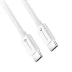 Forcell F-Energy USB-C to USB-C kaabel QC4.0 PD 5A 100W 3m Valge C339