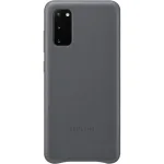 Samsung Galaxy S20 Leather Cover Case Gray
