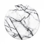 PopSockets vahetatava &uuml;laosaga PopGrip telefoni k&auml;epide, Dove White Marble