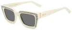 JIMMY CHOO Naiste MEGS/S p&auml;ikeseprillid - Havana atsetaatraam, pruun gradientl&auml;&auml;ts, 51 mm