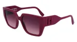 KARL LAGERFELD KL6098S-501 Naiste ruudukujulised atsetaatp&auml;ikeseprillid 52mm