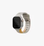 UNIQ Stride De Rubber Watch Strap for Apple Watch 49/46/45/44mm Beige