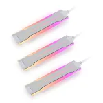 Lian Li UNI FAN P28 Side ARGB ribade komplekt, 3 tk, valge (P28ARGB-W)