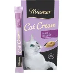 MIAMOR Cat Cream Malt & Cheese - kassimaiustused - 6x15g