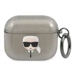 Karl Lagerfeld KLA3UKHGK AirPods 3 kate must s&auml;delev Karl'i pea