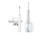 Philips Cordless Power Flosser HX3886/41 DiamondClean 9000, t&auml;iskasvanutele, Sonic-hambahari, igap&auml;evane puhastus, s&uuml;vapuhastus, igemehooldus, valgendamine, valge, aku, sisseehitatud aku
