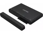 Unitek S1222A USB-C - M.2 NVMe ja SATA 2,5/3,5-tolline k&otilde;vakettaadapter offline-kloonimisega, 10 Gbps, must
