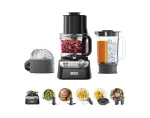 Kenwood kompaktne k&ouml;&ouml;gikombain MultiPro XL Weigh+ must &mdash; 1 000 W, integreeritud kaal, blenderi lisaseade