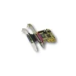 EXSYS EX-44012 PCI Express kahe paralleelportiga kaart EPP/ECP, MosChip MCS9901CV, madal profiil