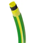 Bradas REFLEX aiavoolik, 1/2 tolli, 50 m, 5-kihiline pol&uuml;ester-TRICOT tugevdusega, roheline/kollane WFR1/250