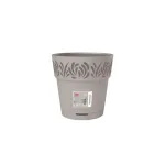 STEFANPLAST Gaia lillepott alusega &Oslash;20x19cm helehall