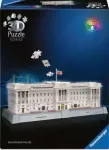 3D puzzle Ravensburger Iconics Buckingham Palace valgustusega, 216 t&uuml;kki