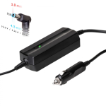 Akyga AK-ND-40 s&uuml;learvuti autolaadija 19,5 V / 3,33 A, 65 W, 4,5 x 3,0 mm + tihvt, HP s&uuml;learvutitele
