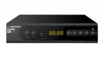 Digiboks ESPERANZA EV106R kaabel-tuuner DVB-T2 / DVB-C HEVC H.265, HDMI, USB, PVR, Dolby Digital, 174&ndash;790 MHz, must