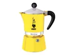 Moka pot Bialetti Rainbow must kollane