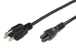 Microconnect PE110805 toitekaabel Must 0,5 m Toitepistik t&uuml;&uuml;p B C5-pistik
