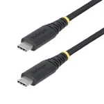 StarTech.com 0,9 m (3 jalga) USB-C laadimiskaabel, vastupidav ja &uuml;lipainduv, 240 W (5 A) PD EPR, USB 2.0 s&uuml;learvuti laadijakaabel, USB-IF sertifitseeritud, t&ouml;&ouml;kindel USB-C laadimisjuhe