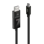 Lindy 3m USB Type C to DP 8K60 adapterkaabel, 3 m, USB USB-C, DisplayPort, Meessoost, Meessoost, Sirge
