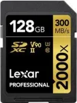 Lexar Professional 2000x 128 GB SDXC UHS-II kaart, U3, V90