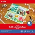 Canon MP-101D kahepoolne mattpaber, 12&ldquo;x12&rdquo;, 30 lehte