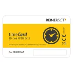 Kiipkaart ReinerSCT timeCard Premium 25 DES &mdash; turvaline kiipkaart aja arvestuseks ja ligip&auml;&auml;suks