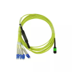 BlueOptics InfiniBand fiiberoptiline kaabel 5 m MTP 4x LC roheline