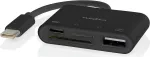 Nedis USB-C MicroSD-kaardilugeja (CCGB64780BK01)