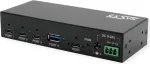 EXSYS EX-12293HMS USB 3.2 Gen 2 metallist jagaja, 4 porti (3x USB-C + 1x USB-A)