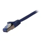 patch-kaabel RJ45 - CAT6A 500 MHz - 7,5 m - sinine - S-STP (S/FTP) - AWG27 - LSZH - Synergy 21