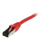 Synergy 21 patch-kaabel RJ45, CAT8.1 2000Mhz, 0,25m, punane, S-STP(S/FTP), TPE(Ultra SuperFlex), AWG26, Synergy 21 - Digitaalne/Andmed - V&otilde;rk