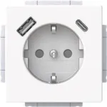 BJ 20 EUCB2USBAC-84 SCHUKO-/USB-A+C pistikupesa (2CKA002011A6306)