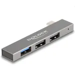 DeLOCK 3-pordiline &otilde;huke USB-jaotur USB USB-C 10 Gbps 2 x USB 2.0
