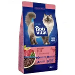 OPTIVITAL v&auml;rske veiselihaga - kuiv kassitoit - 1,4kg