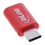 InLine 31650 USB andmeblokeerija, USB-C pistik &ndash; USB-C pesa, kuni 240 W PD