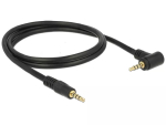 3,5 mm helikaabel DeLOCK 84737 1 m must