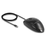 DeLOCK 12114 USB USB-C optiline m&otilde;lemak&auml;eline hiir