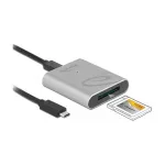 DeLOCK 91751 kaardilugeja USB 3.2 Gen 1 USB-C h&otilde;bedane