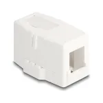 Delock 85841 Keystone t&uuml;hi korpus, 1 port, magnetiline alus, valge
