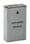 Extra Digital EN-EL22 laetav aku Nikonile, 7,2 V, 1010 mAh, Li