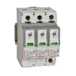 Legrand 412272 liigpingepiirik, t&uuml;&uuml;p 1+2, 12.5 kA, 3P+FM, 3 moodulit