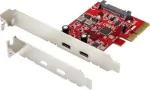 Renkforce RF-4599664 2 pordiga USB 3.2 Gen 2 kontrollerkaart PCIe (RF-4599664)
