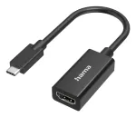 Video adapter HAMA USB-C to HDMI Ultra‑HD 4K (mudel 00300087) &mdash; passiivne video/audio &uuml;hendus
