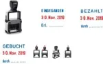 Trodat 5430DL Stamp Must - Red - White (442881)
