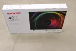 TV Sharp 40HA1205E 40 tolli (101 cm) Full HD, 1920&times;1080, HDMI, USB, DVB-T/T2/C/S/S2, must, kahjustatud pakend