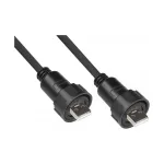 Good Connections Industrial Plug S4 USB 2.0 kaabel, USB-A &ndash; Mini-USB, 1 m (IC04-U202)