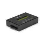 StarTech.com 1:1 eraldiseisev k&otilde;vaketta dubleerija ja kustutaja, SATA HDD/SSD ketta kloonija ja kustutaja, LCD-ekraan, TAA n&otilde;uetele vastav, OS-s&otilde;ltumatu