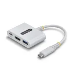 StarTech.com USB-C HDMI-le mitme pordiga adapter 140W PD laadimisega, 4K 60Hz HDMI, USB 5Gbps jaotur, minidokk MacBook / Dell / Thinkpad / HP / iPad / tahvelarvutitele