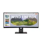 Lenovo ThinkVision T34WD-40 Monitor, 86.4 cm (34 tolli), 3440 x 1440 pikslit, Wide Quad HD, LED, 6 ms, Must